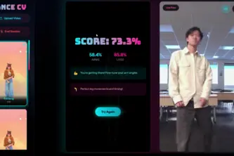 Dance CV — original project preview